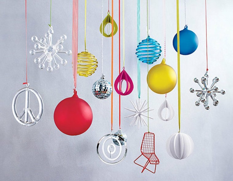 christmas deco hanging idea original garland modern