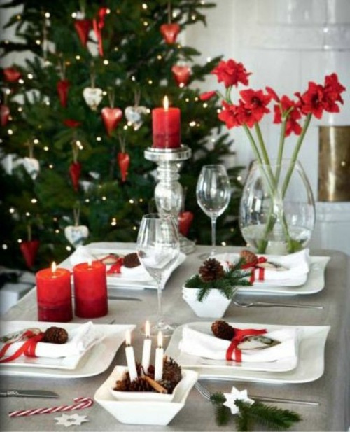 original deco Christmas table