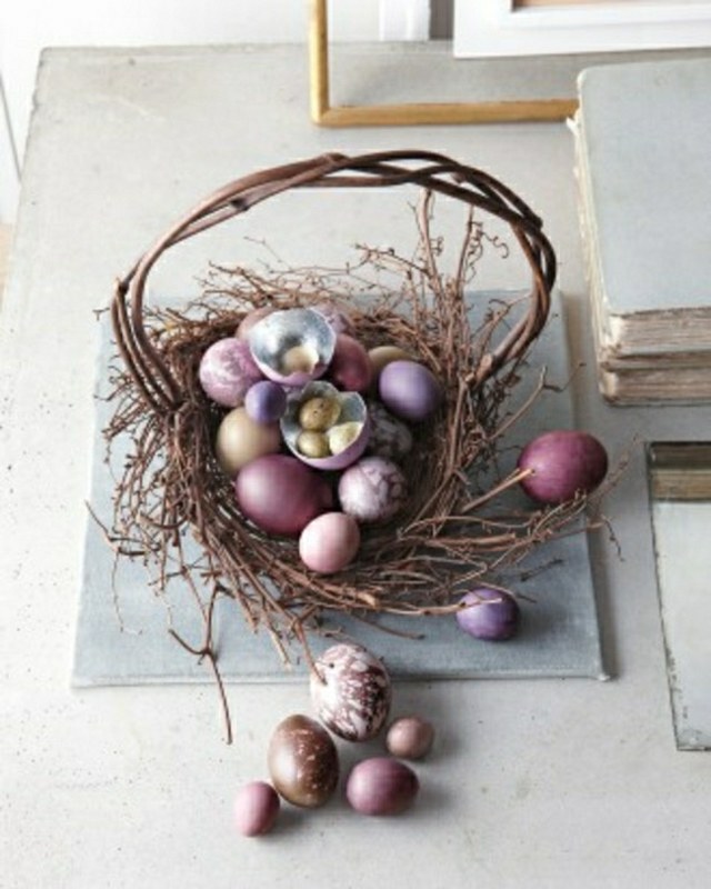 deco easter color violet