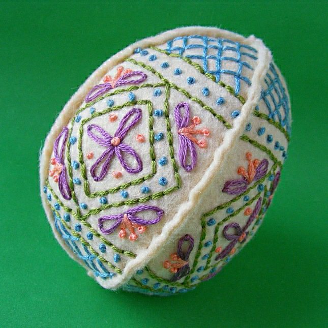 Velikonočni okras originalni ideja tradicija sofisticirana tkanina russian