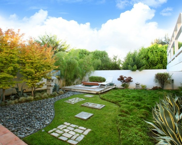 deco landscape modern garden