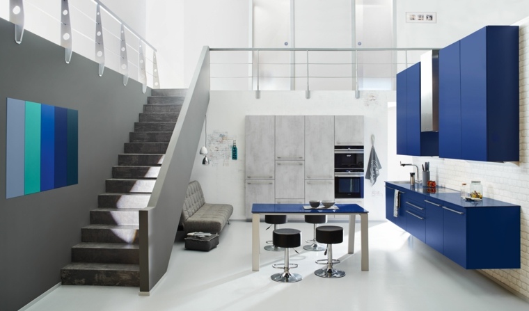 blue kitchen painting ideas