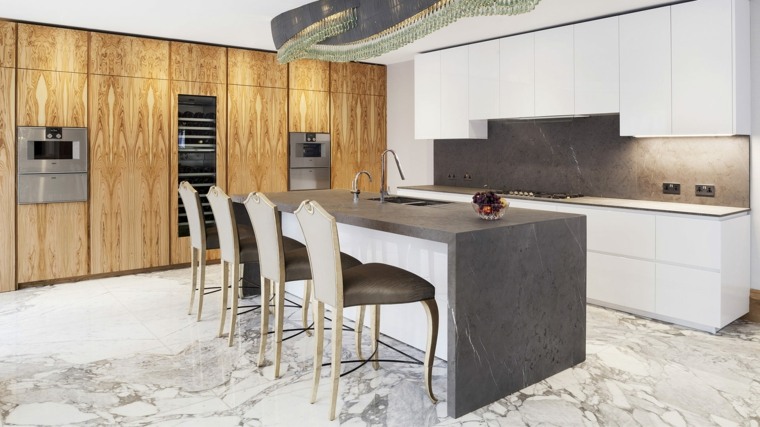 deco stone marble kitchen furniture modern