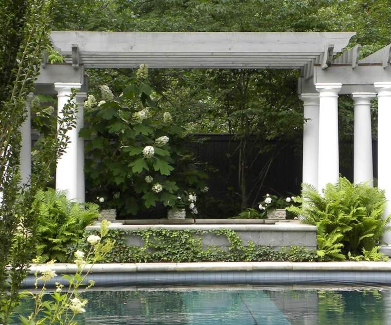 outdoor pools decoration garden pergolas