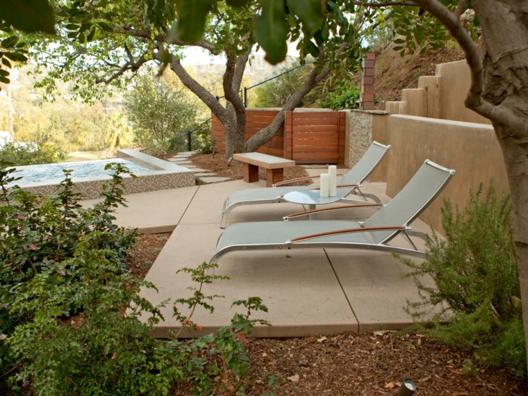 outdoor deco tree terraces pools