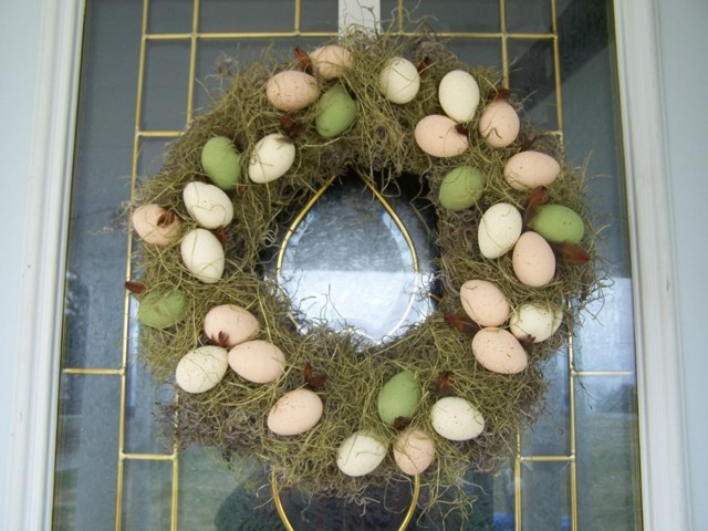 original Easter door decoration