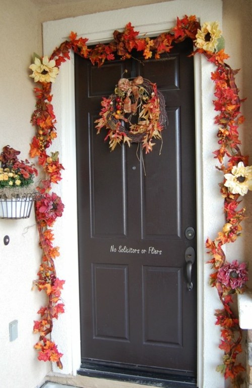 deco door colors autumn