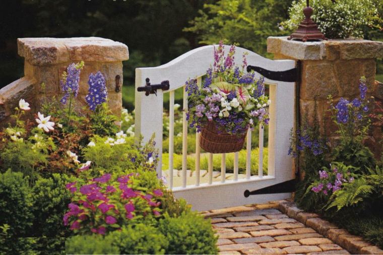 garden deco door entry