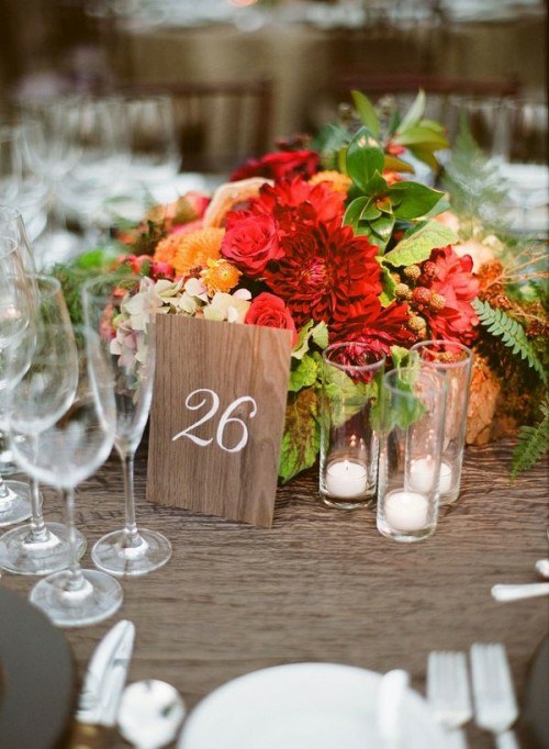 rustic deco table