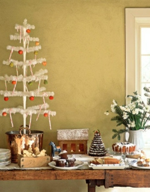 Scandinavian rustic Christmas decor