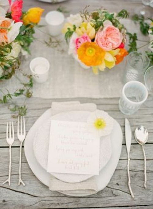 rustic deco table