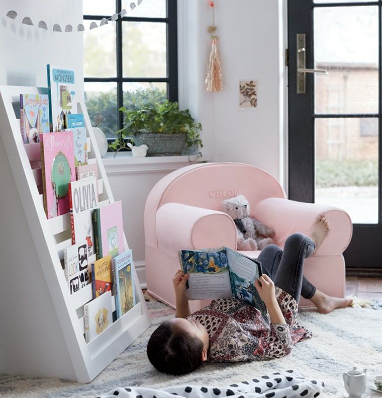 deco playroom child amenagement reading corner