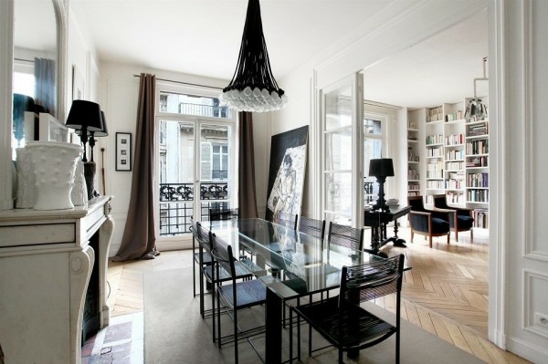 deco elegant dining room