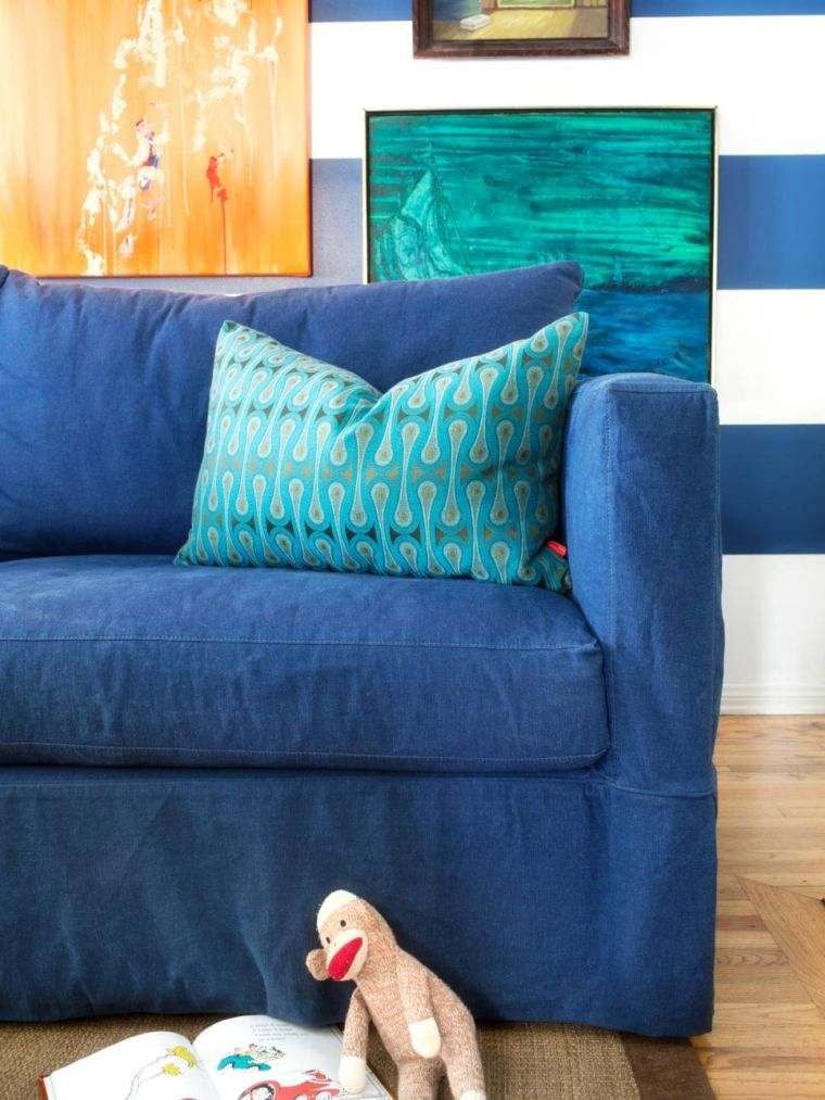 deco living room blue duck interior seaside sofa blue duck