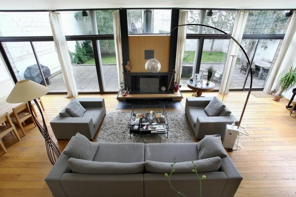 contemporary living room deco