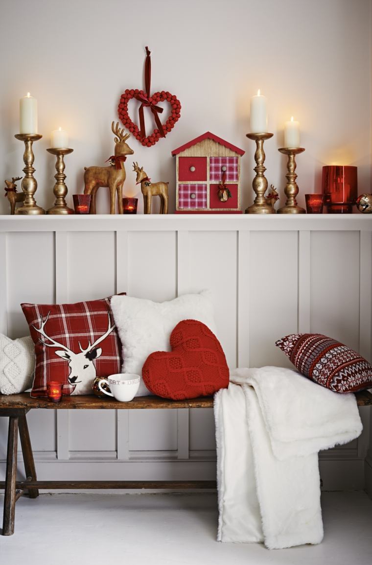 deco living room cozy Christmas inspiration