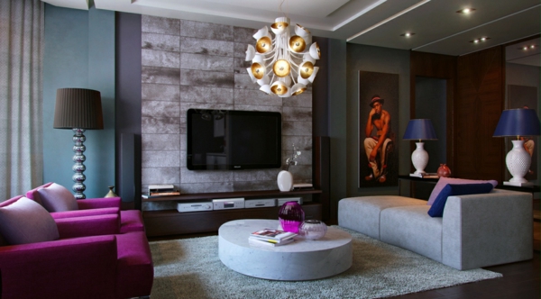 deco living room modern design