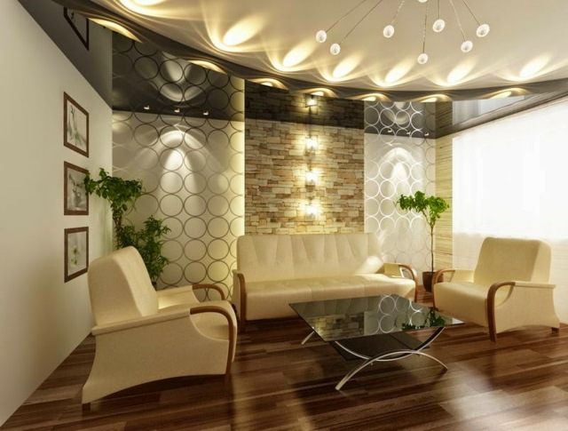 modern elegant living room deco