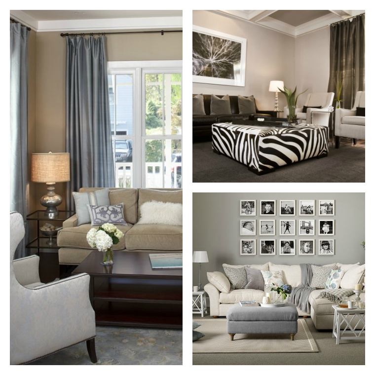 deco living room gray and taupe modern ideas painting