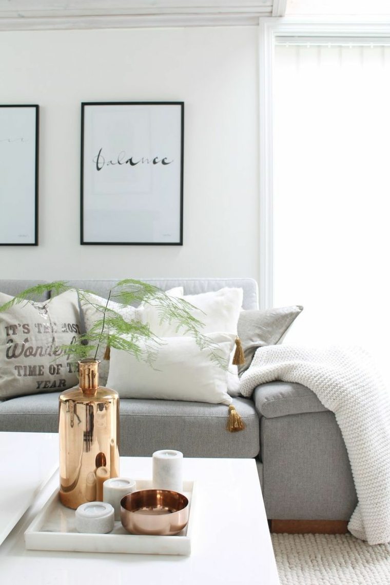 cozy modern living room deco