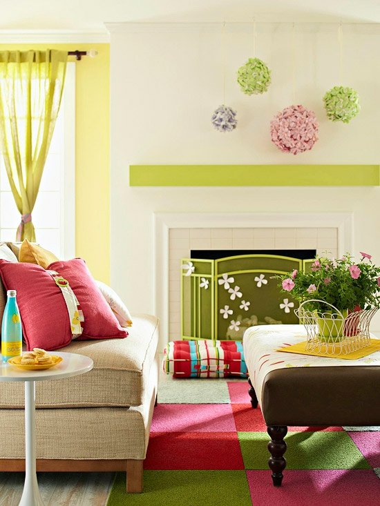 deco moderne stue spring