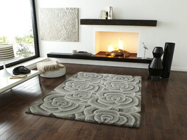 deco living room carpet wool
