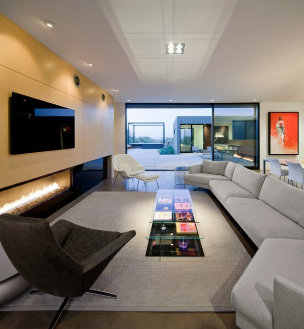 modern utra living room deco