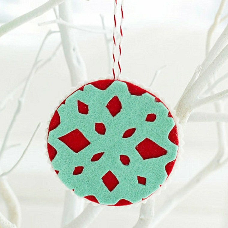 Christmas decoration to make yourself idea Christmas tree decoration