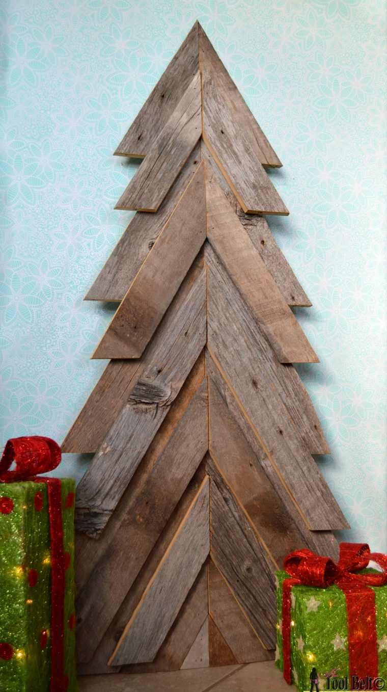 wooden christmas decoration to tinker original idea