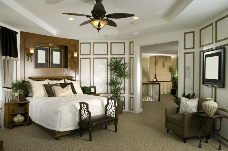 modern deco master suite