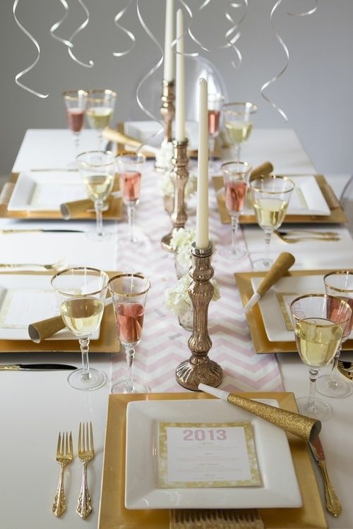 deco table New Year