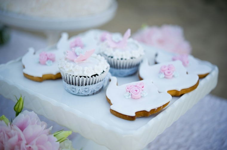 deco girl birthday table cake