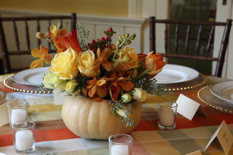 deco table autumn original idea