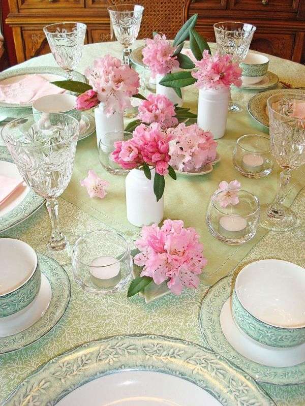 deco elegant table spring