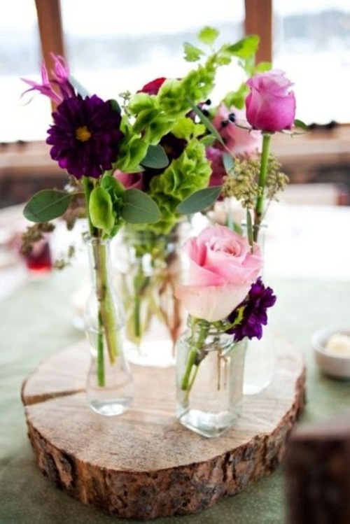 deco table mariag flowers