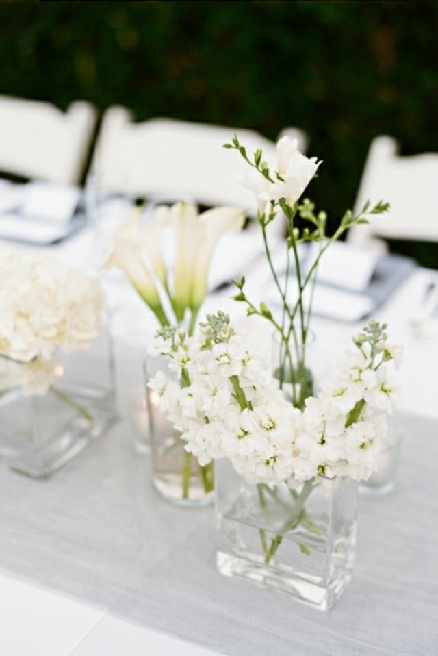 wedding bouquet table decoration