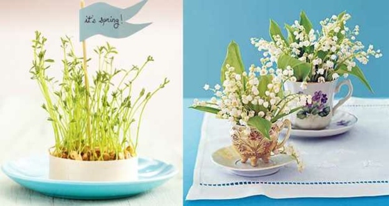 deco floral spring table