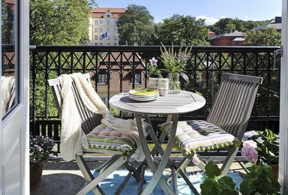 deco terrace modern Scandinavian style