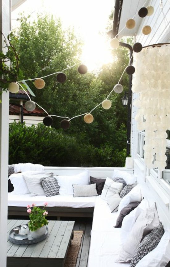 deco Scandinavian style terrace