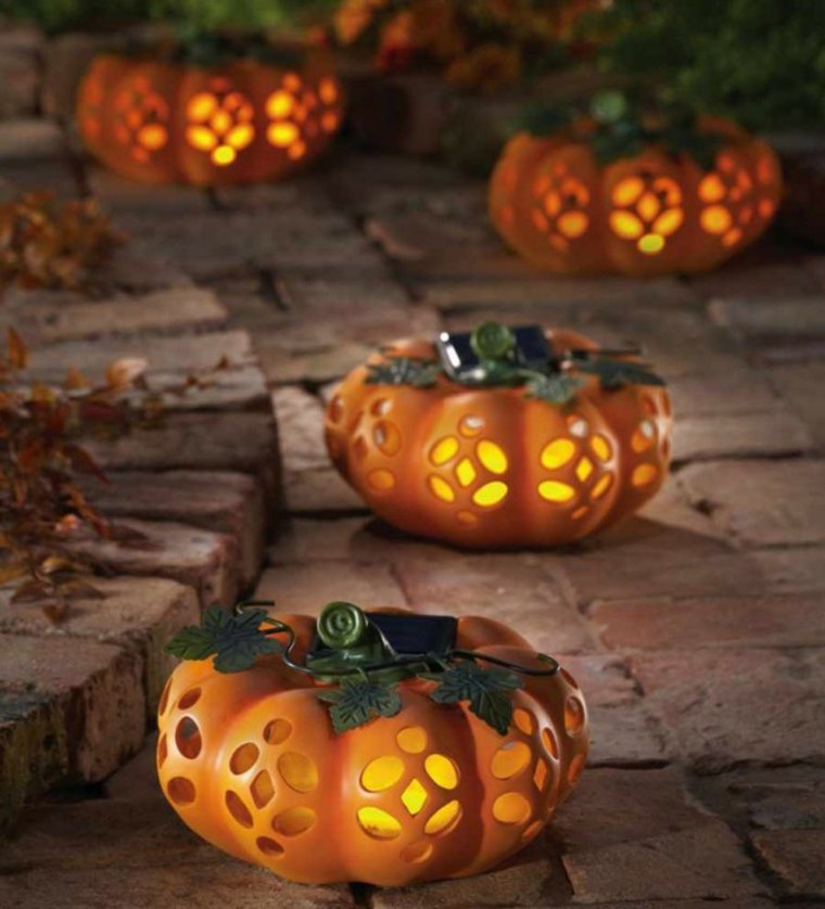 pumpkin idea decoration original candle halloween