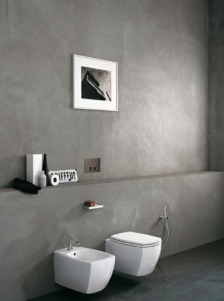 modern toilet idea wall deco frame