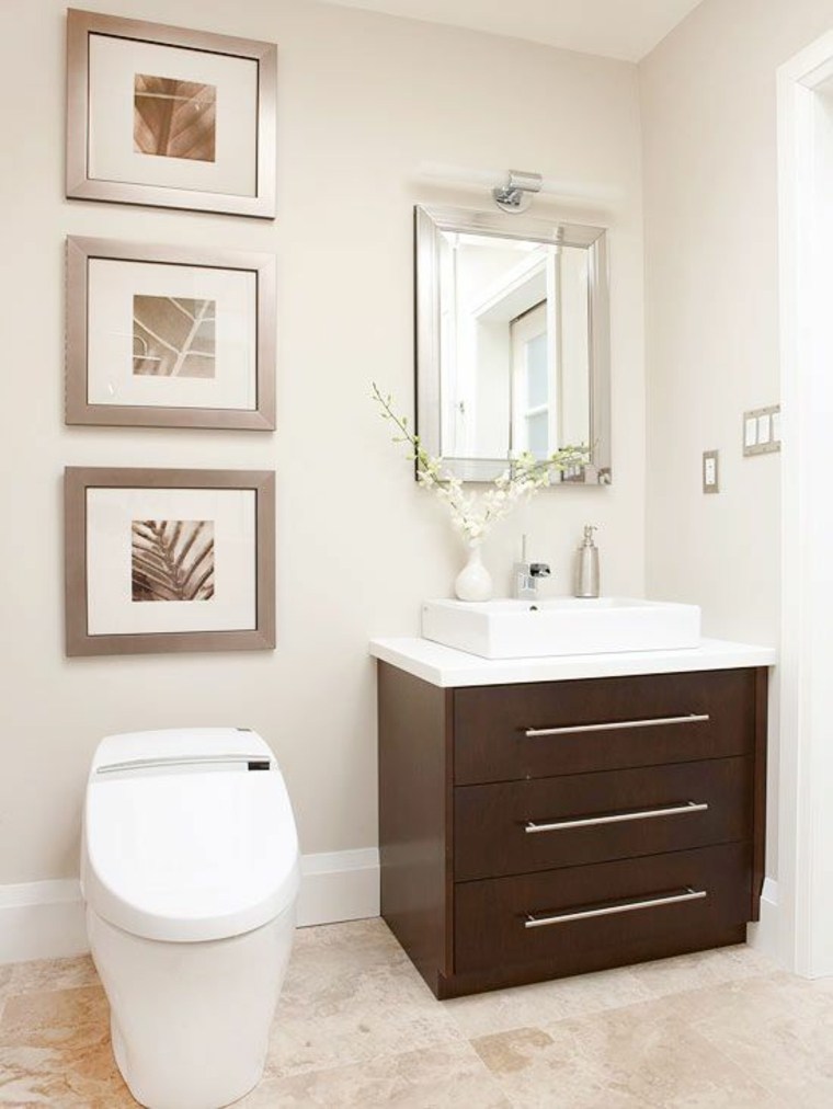 decoration toilet composition of frames mirror