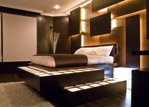 ultra modern bedroom decor