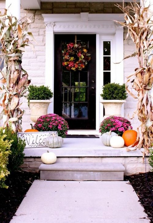 deco veranda autumn