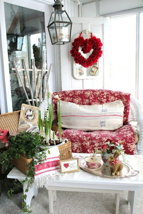 deco veranda romantic st valentin