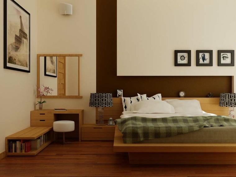 deco wood adult rooms zen