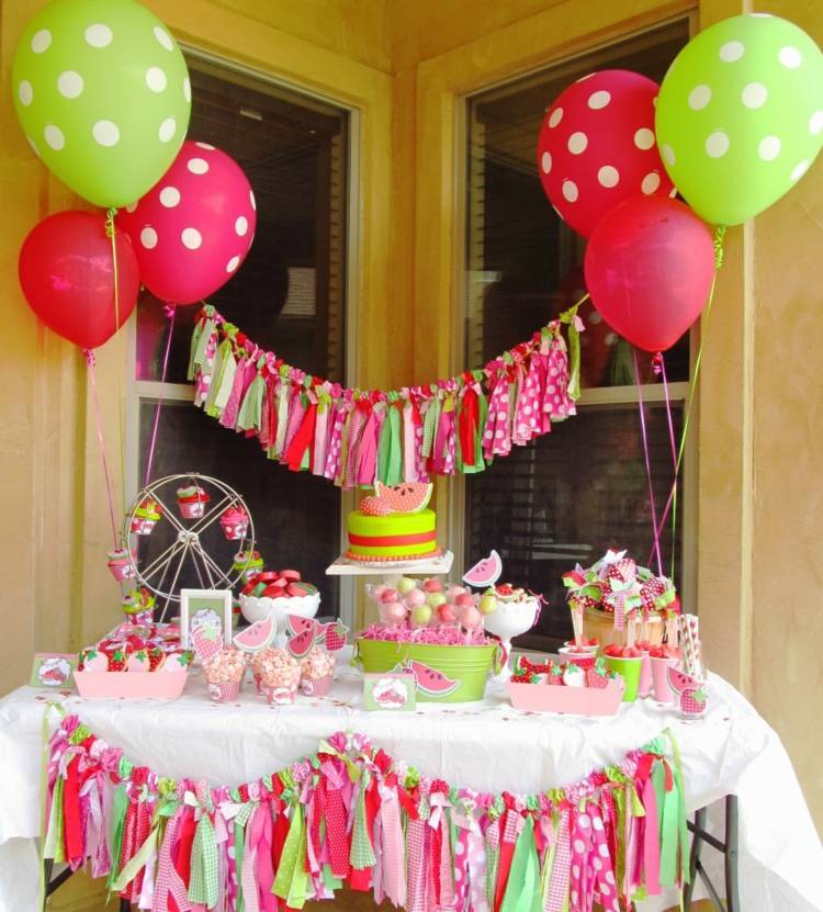 child girl birthday decor