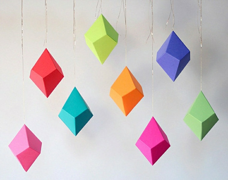 paper decoration to make christmas idea