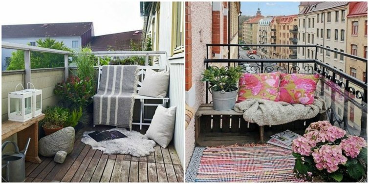 decoration balcony idea furniture