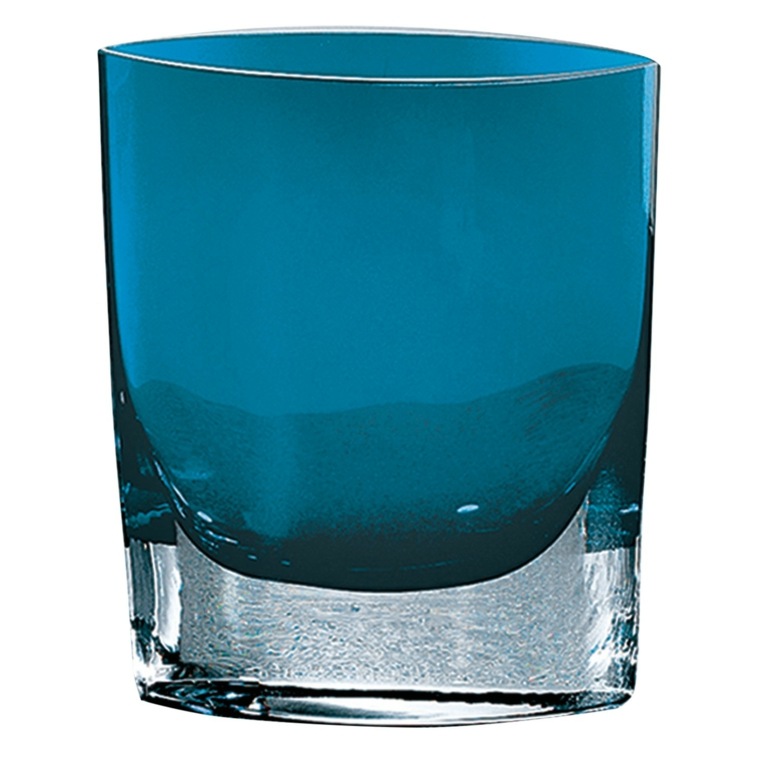 decoration blue duck glass-water-alcohol-fort